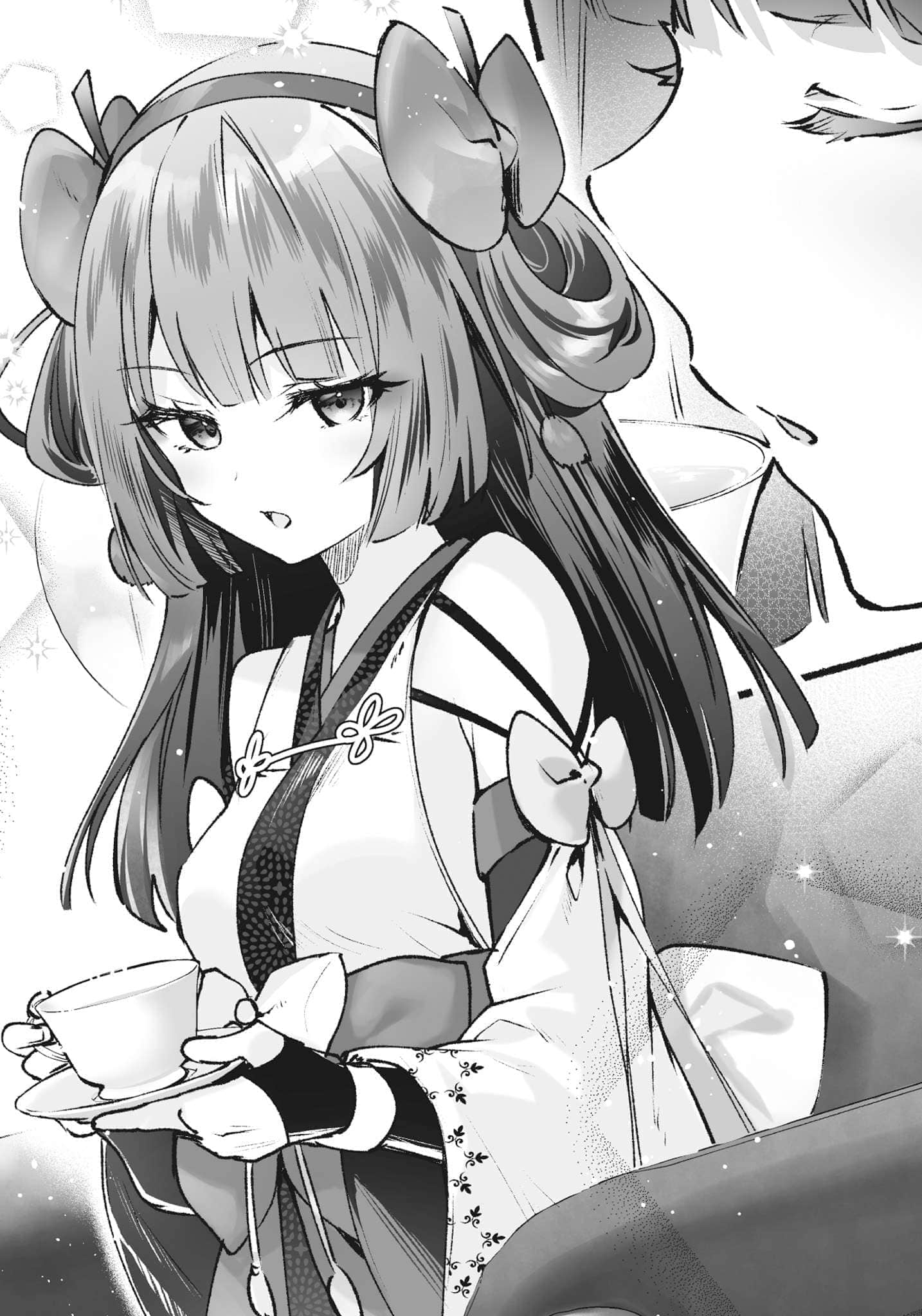 《家裏蹲吸血姬的鬱悶》3 2 和魂茶會插圖（1）