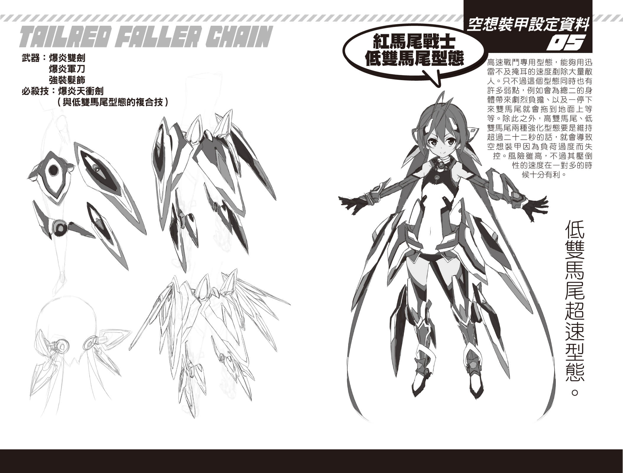 《我,要成爲雙馬尾》4 雙馬尾後記插圖(2)