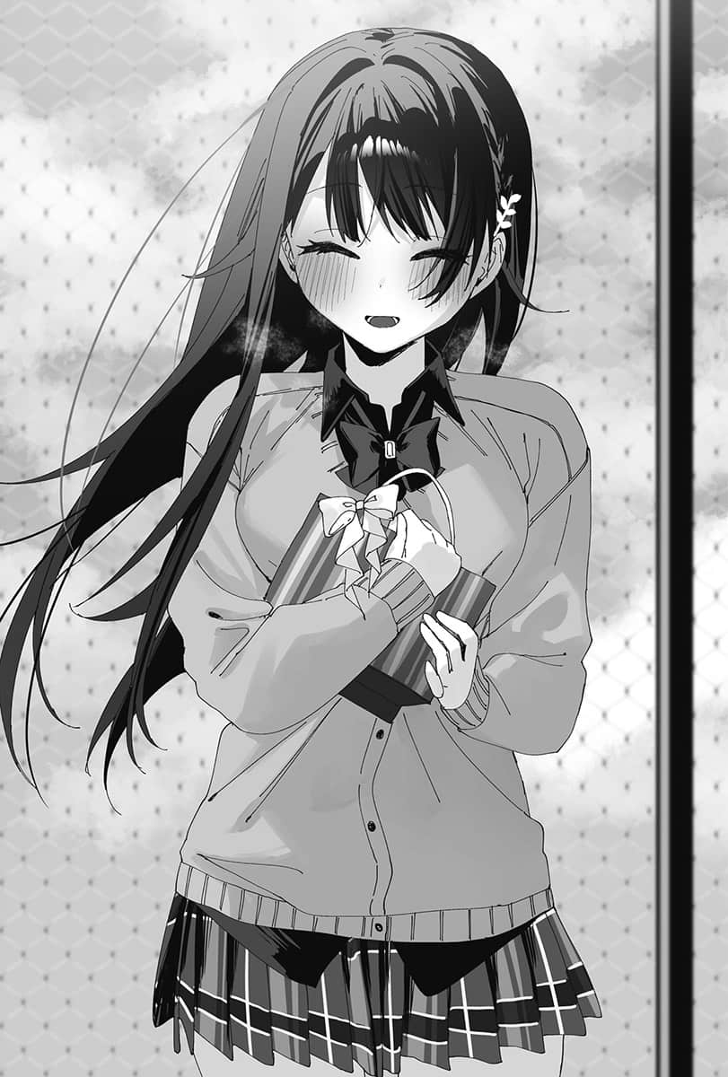 《其實是繼妹。～總覺得剛來的繼弟很黏我～》4 第10話「其實是『老哥千里行』④ ～第四關……之前，先休息一下～」插圖（1）