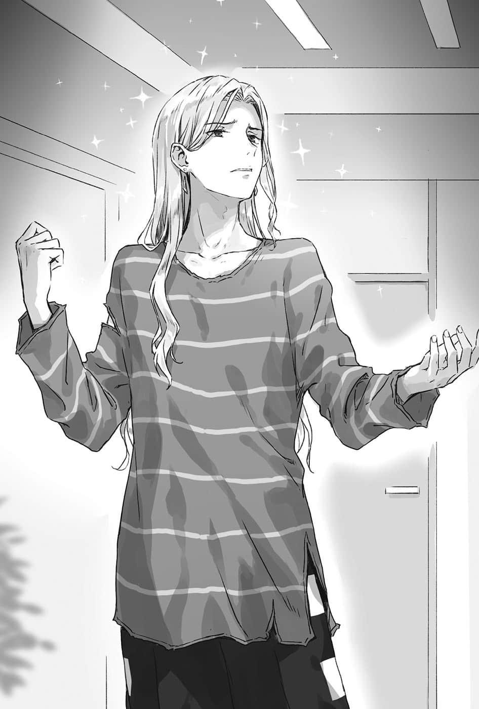 ※疼爱妹妹是编辑的第一要务。小说插图（1）