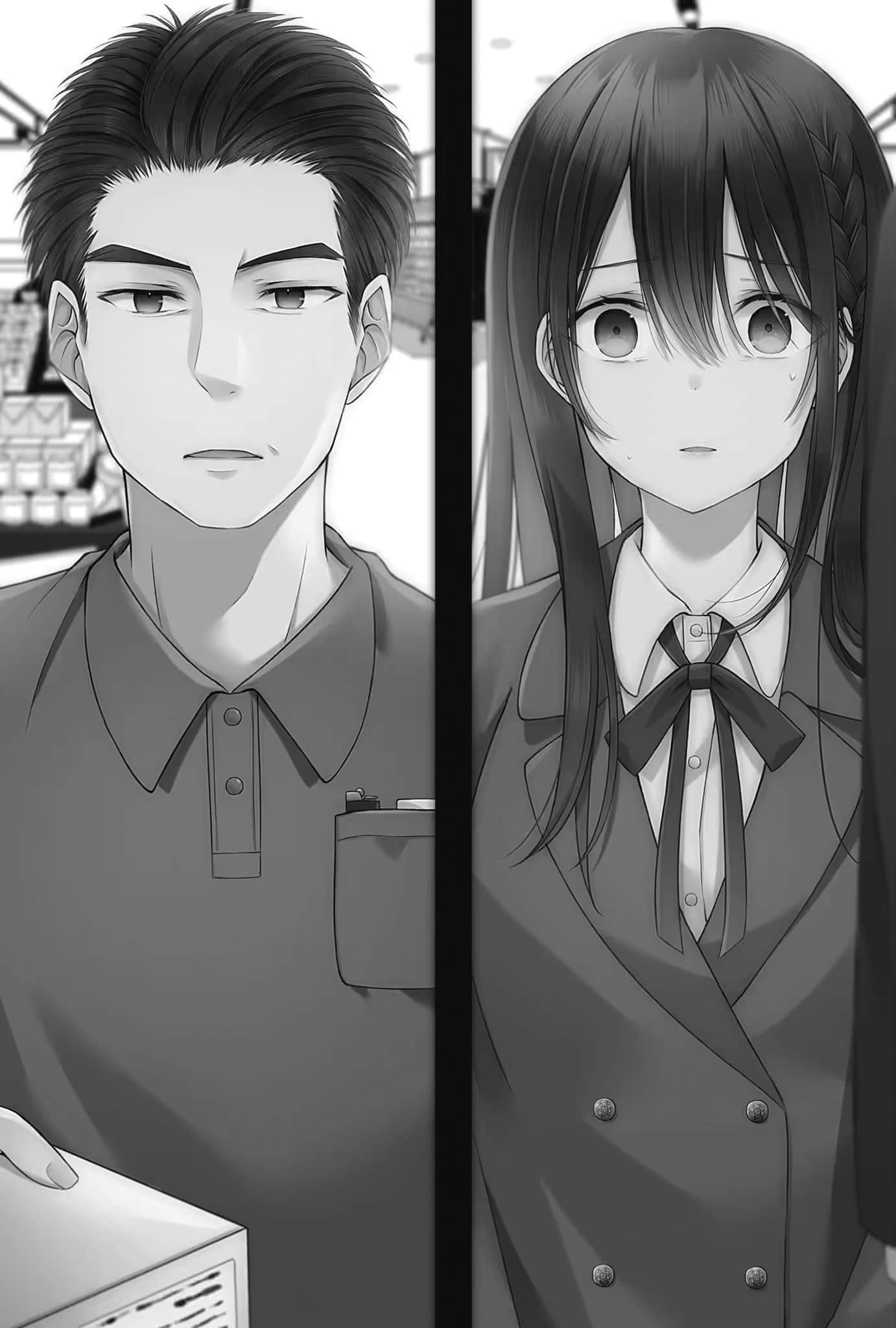 《救了想一跃而下的女高中生会发生什么事？》1 第六话 准备考试和N朋友插图（1）