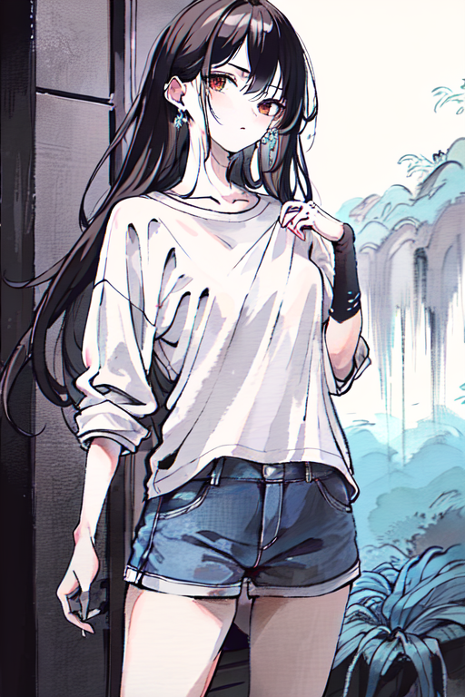 《橘色屋檐下的妹妹》上卷 藍 人設樣圖插圖（11）