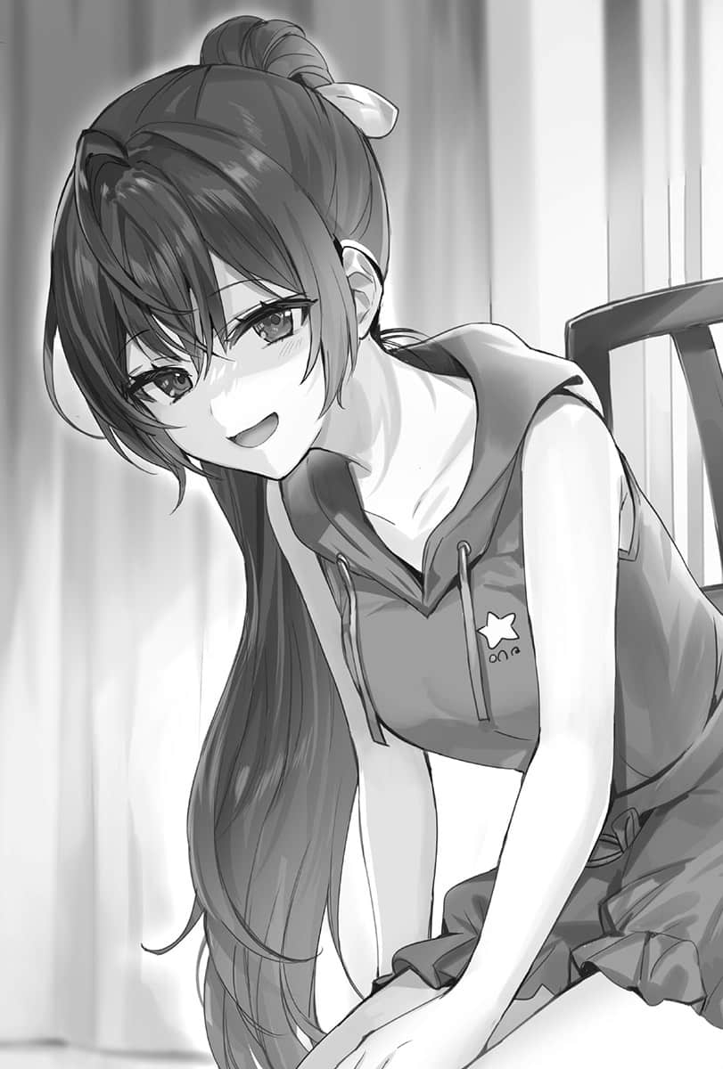 《不時輕聲地以俄語遮羞的鄰座艾莉同學》5 第7話 對不起這個有罪插圖（1）