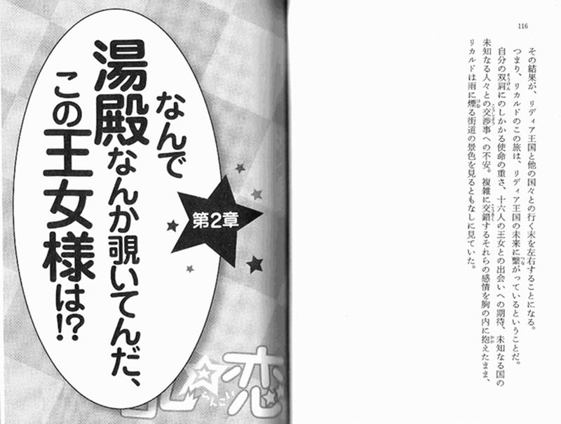 亂☆戀 我有16個未婚妻！？小說插圖（6）