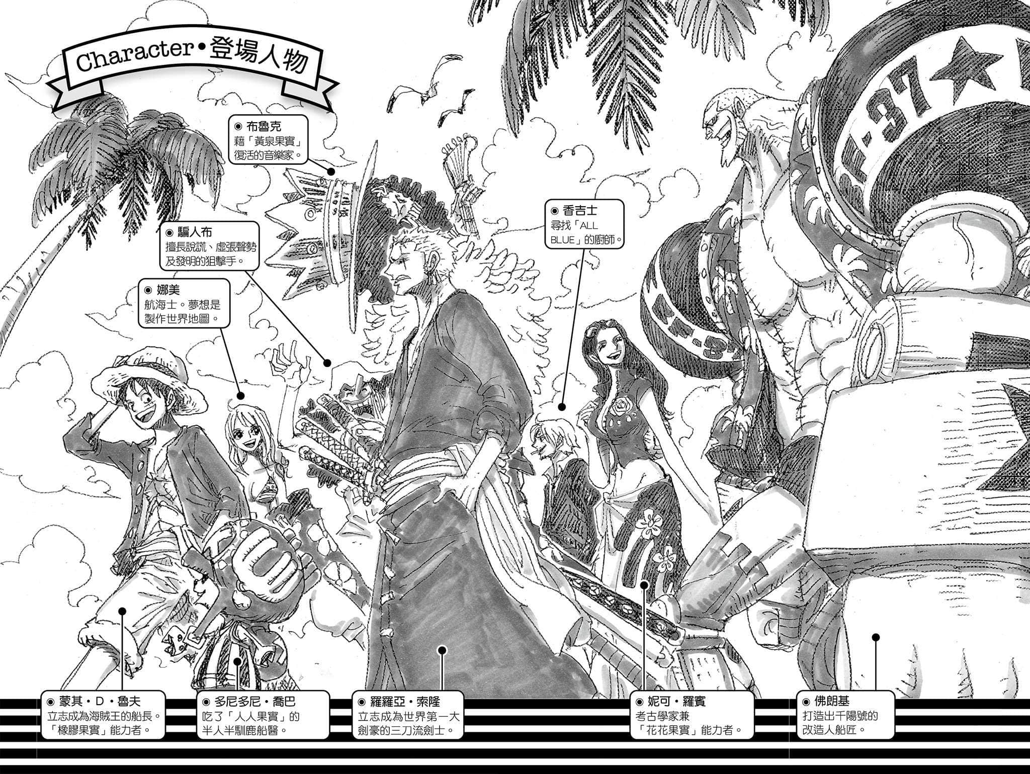 《ONE PIECE novel 航海王小说 草帽故事集》全一册 插图（3）