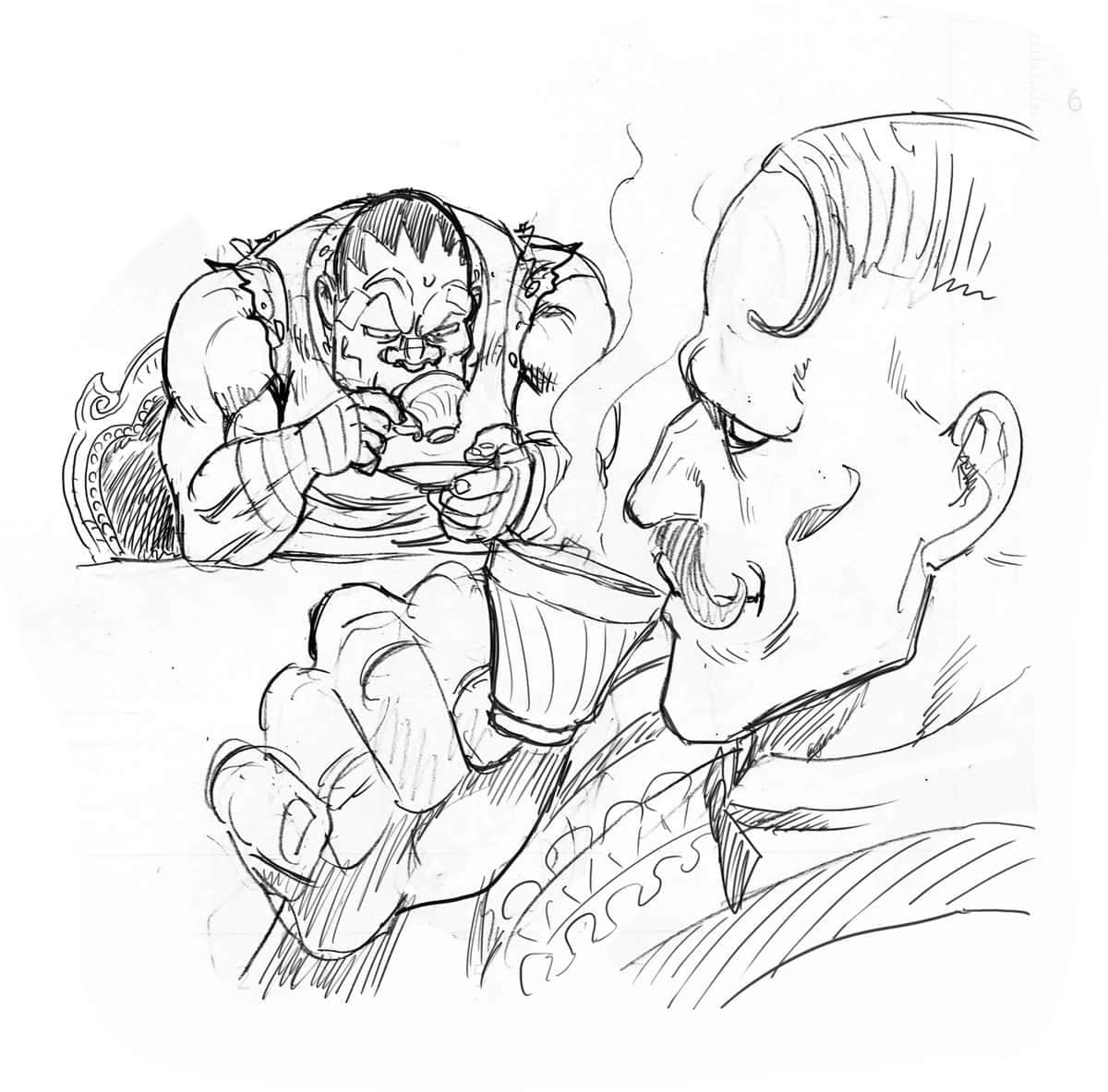 街头霸王小说插图（53）