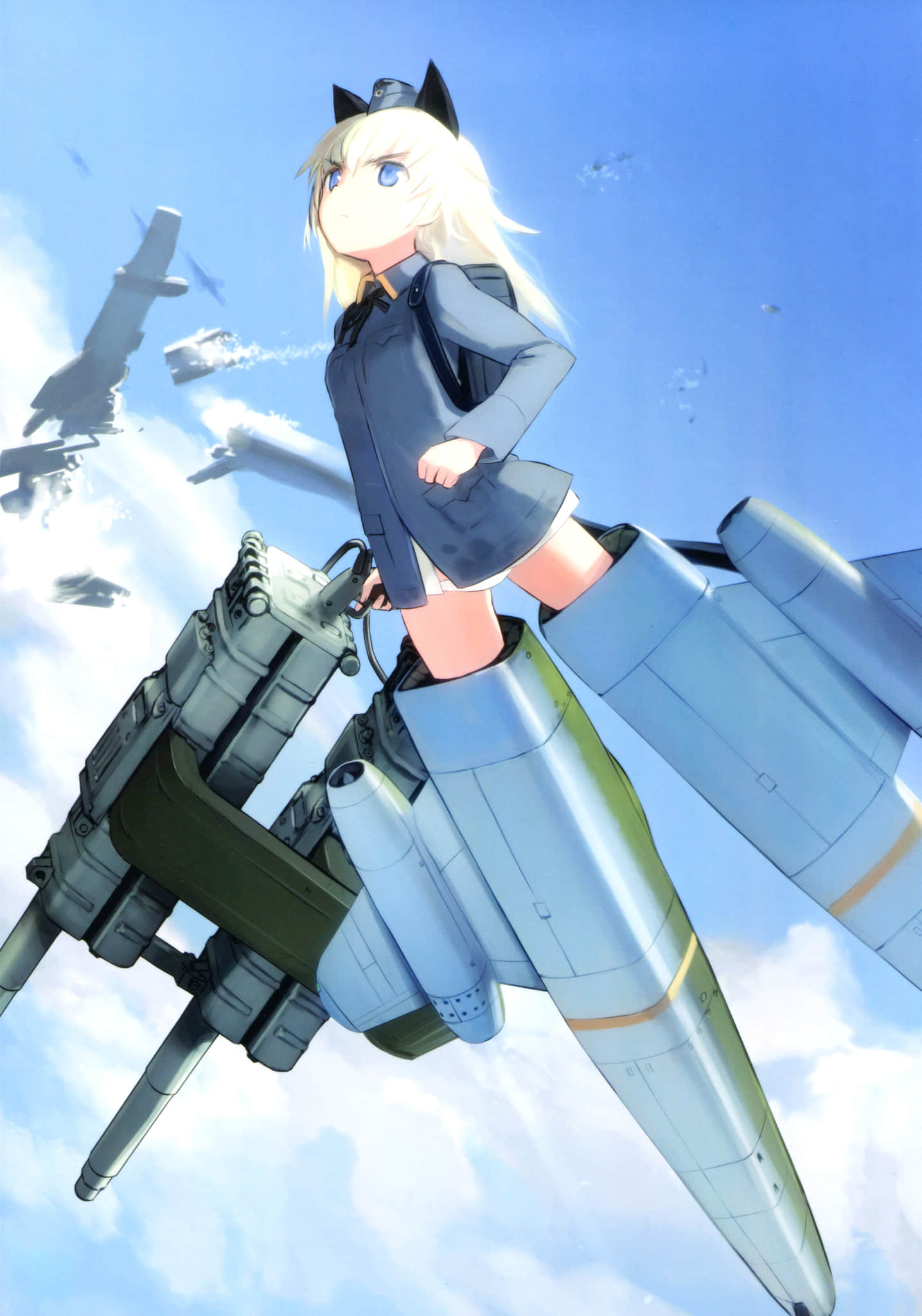 《寂静魔女 索姆斯没人要中队Reboot》画集・设定资料集 帝政カールスラント插图（14）