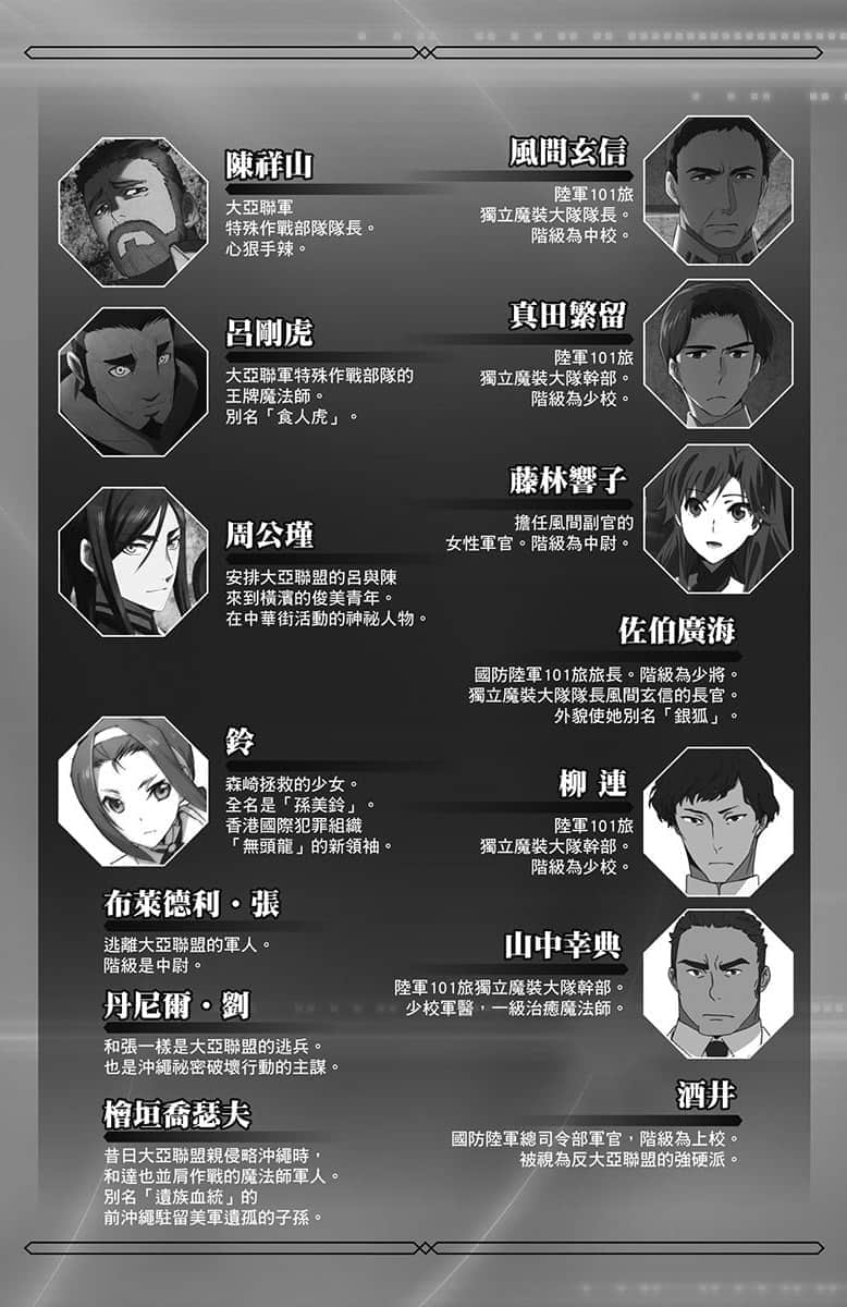 《魔法科高中的劣等生》32 毕业篇 角S介绍插图（7）