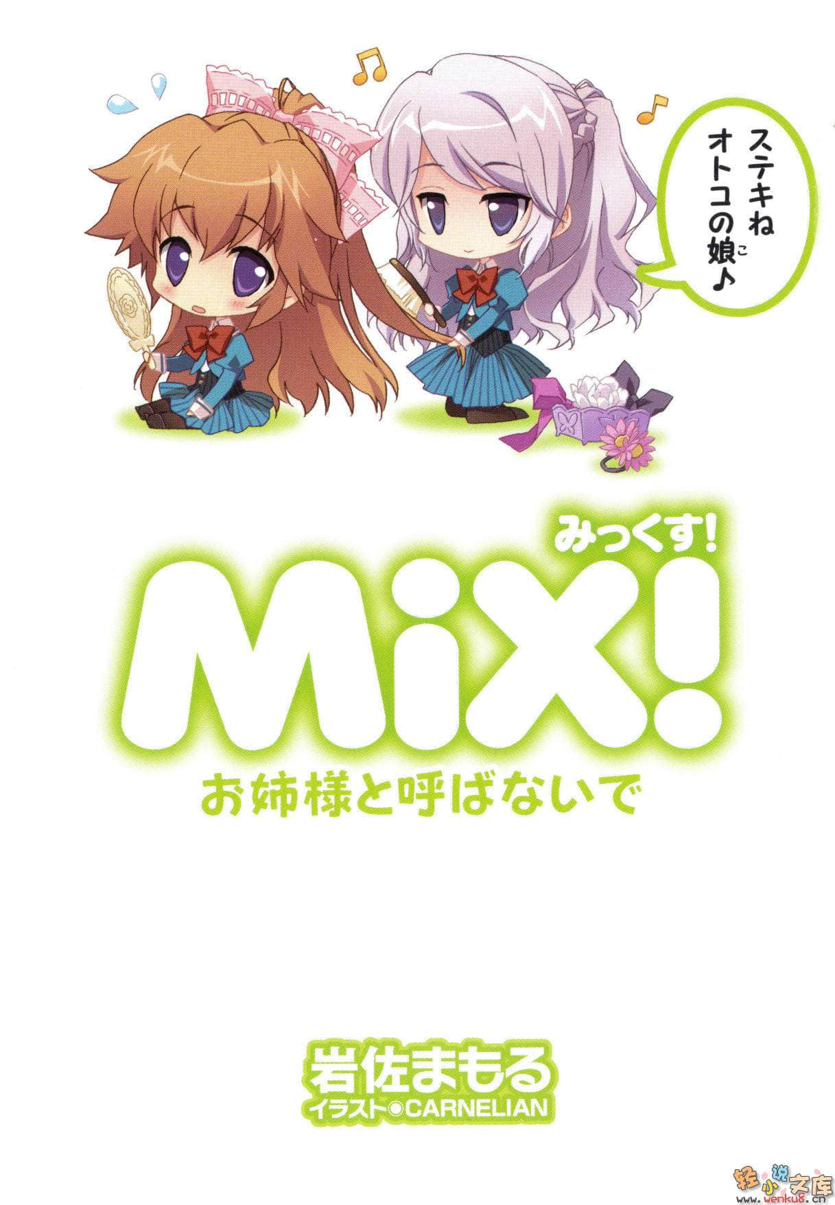 《Mix！误打误撞成了体操少女》2 不要叫我姊姊 插图（5）