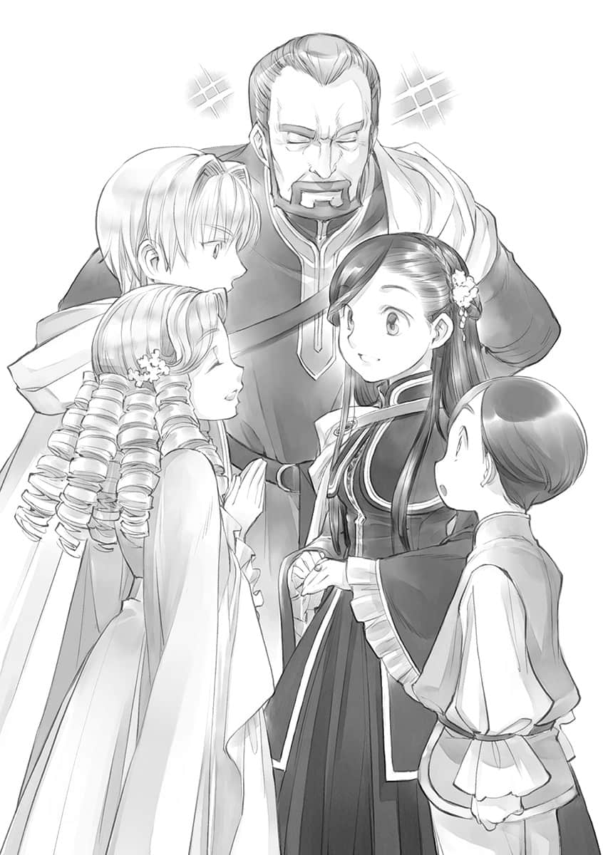《小书痴的下克上 ～为了成为图书管理员不择手段～》5 女神的化身Ⅶ 归来的我插图（1）