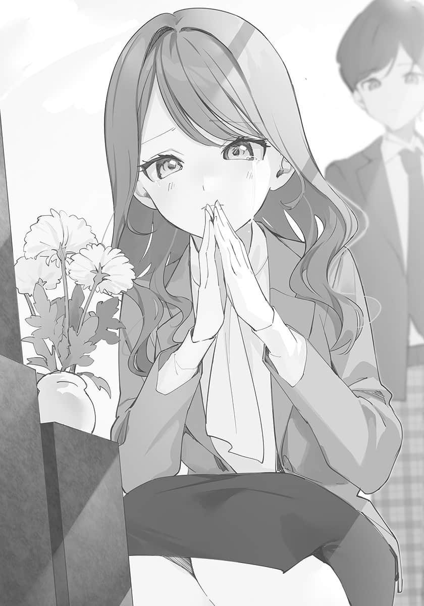 在同一个屋檐下，我与已故哥哥的未婚妻恋爱了。小说插图（16）