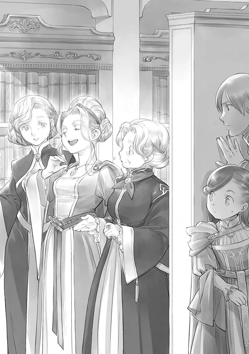 《小书痴的下克上 ～为了成为图书管理员不择手段～》5 女神的化身Ⅴ 下任君腾候补插图（1）