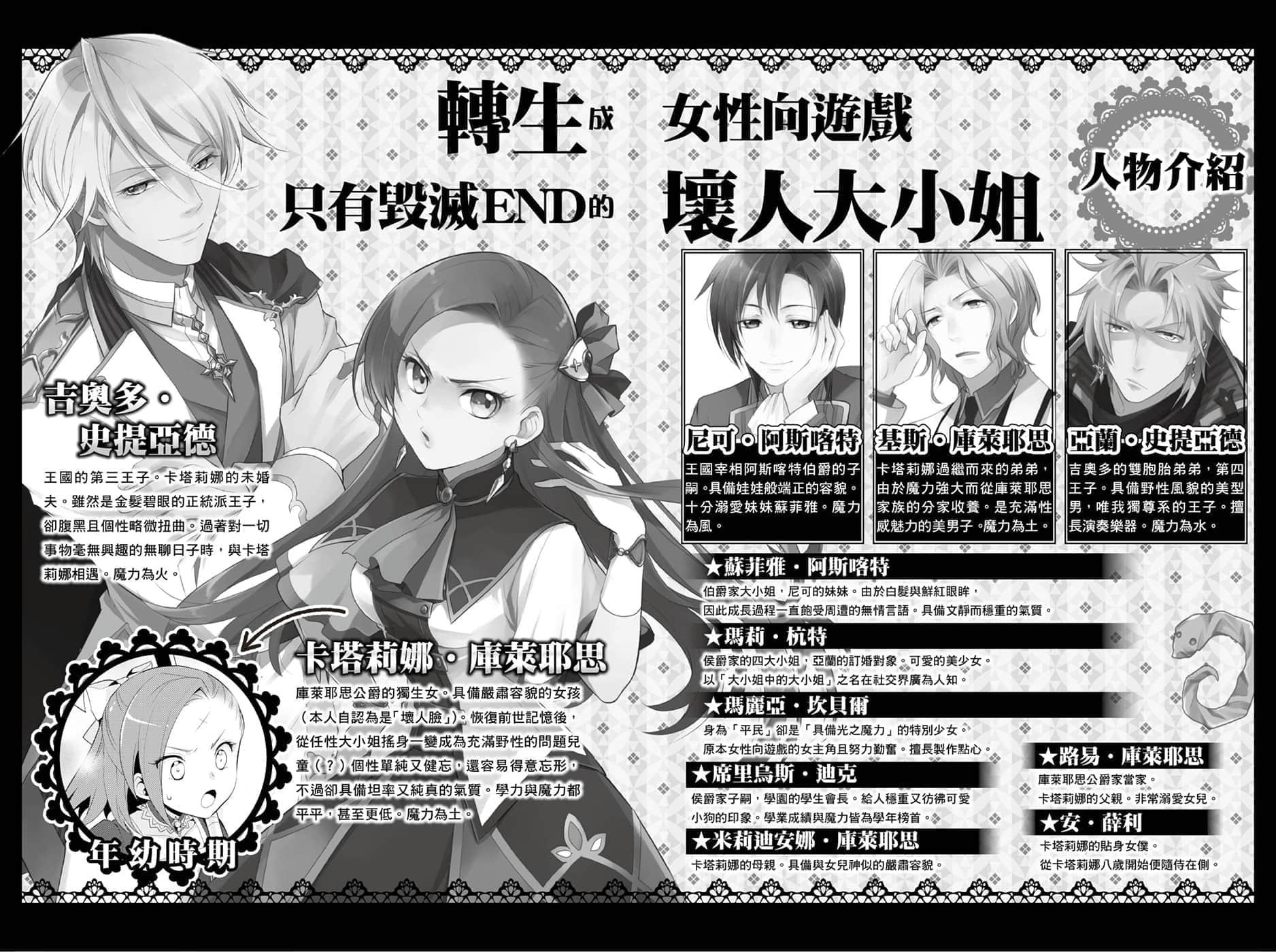 《转生成女性向游戏只有毁灭END的坏人大小姐》2 插图(4)