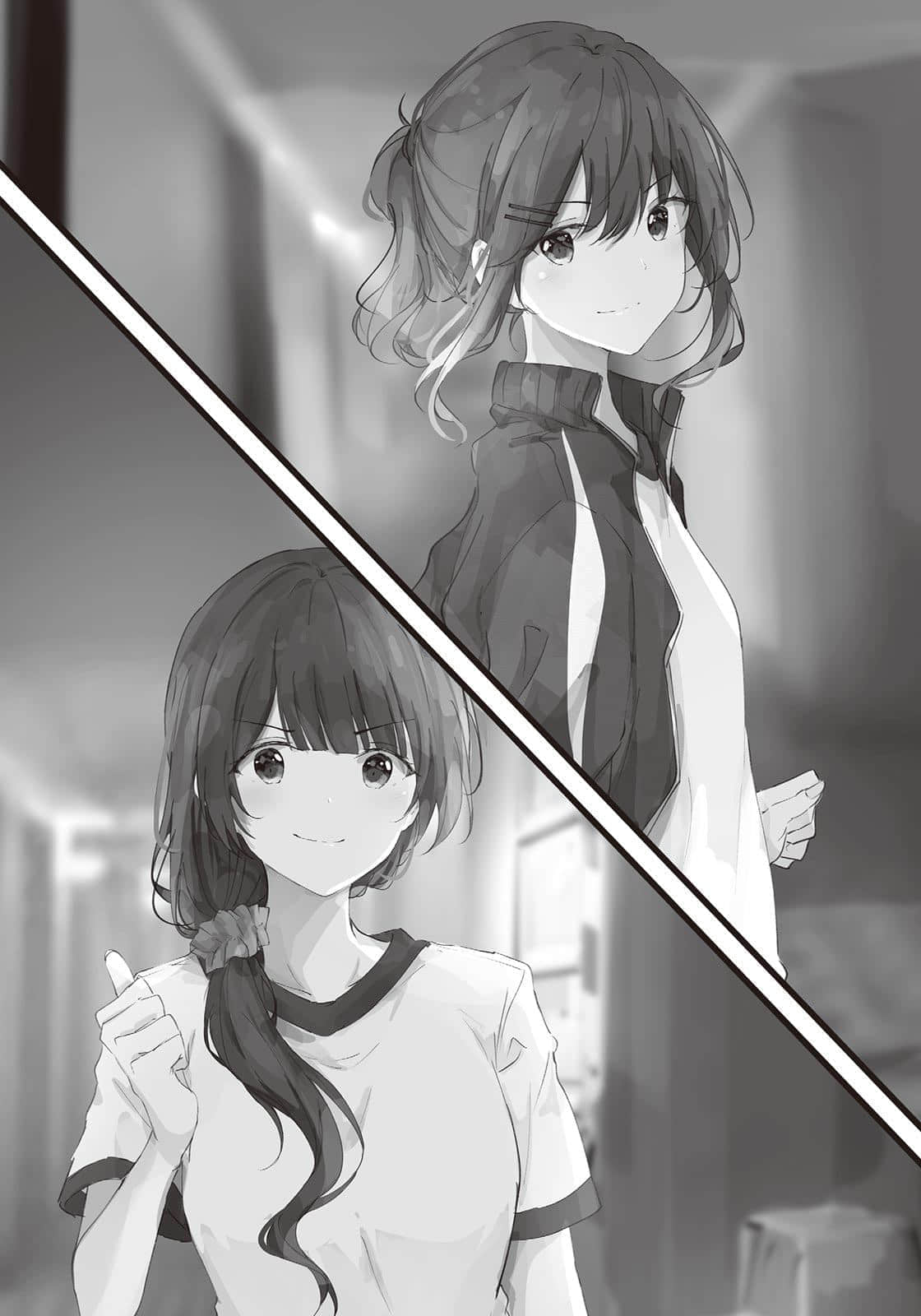 《有谁规定了现实中不能有恋爱喜剧的？》5 特典 衍生作 case2 第二学生会会长N主角 "side "插图（2）