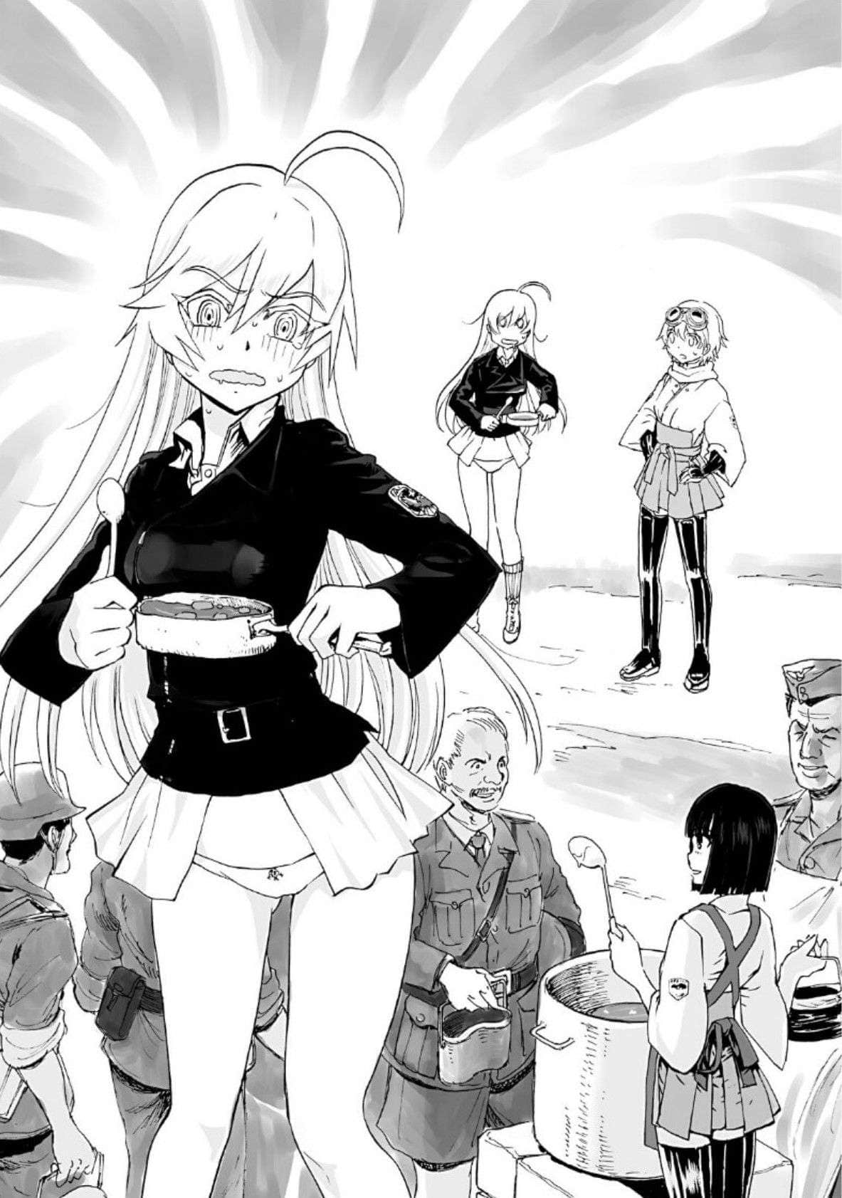 《强袭魔女 阿非利加的魔女 圭的报告》1 间章插图（1）
