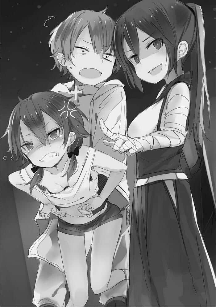 旅团粉碎机的那女孩如果被我已读无视了会露出什么表情呢小说插图（24）