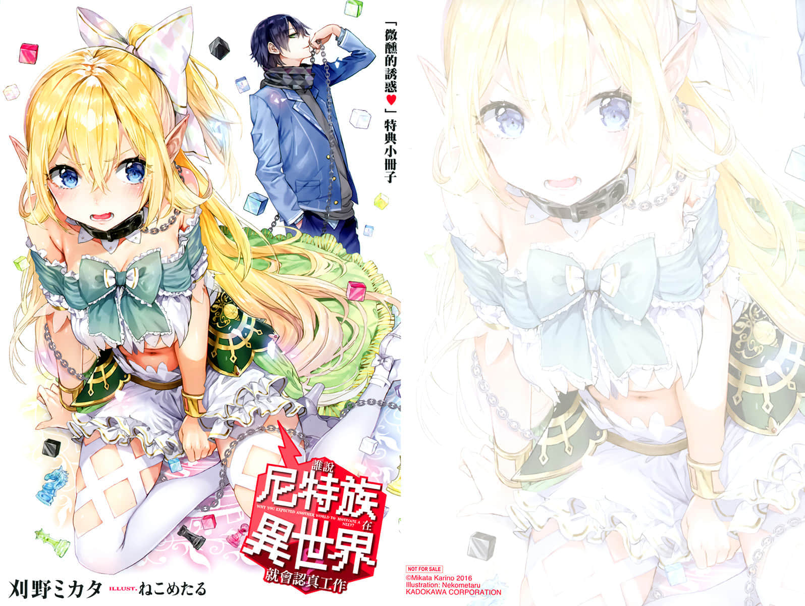 《谁说尼特族在异世界就会认真工作?》4 他会放著精灵族公主不管，自己成为救世主。 插图（17）