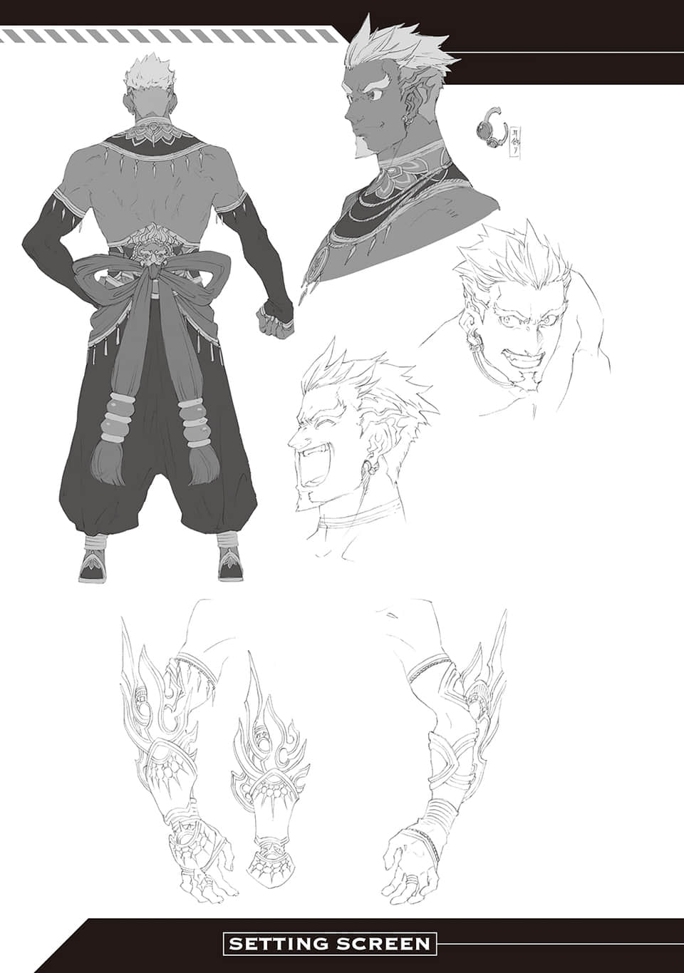 《于是少年在迷宫里奔驰》3 色欲迷宫与无用的魔法使 角S设定插图（8）