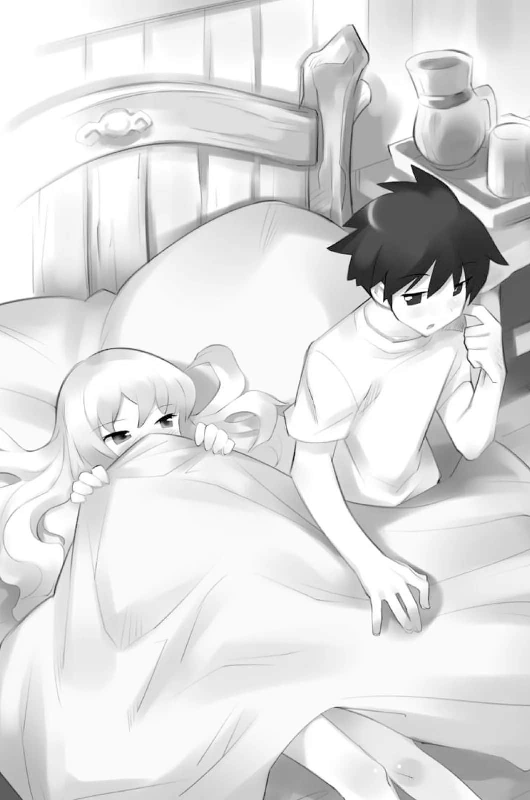《零之使魔》9 双月的舞会 第一章 露易丝的恐怖之处插图（1）