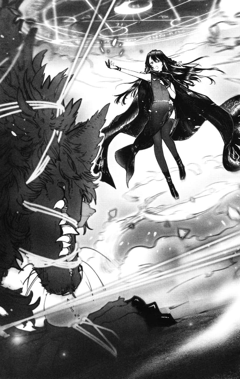《Unnamed Memory 无名记忆》1 苍月魔女与受诅咒之王 4. 湖畔插图（1）