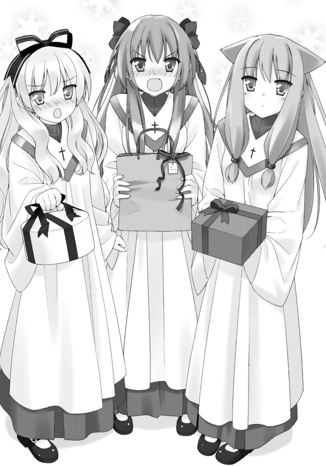 《娇蛮猫娘大横行!》4 看我把你们通通捡回家♪ 第五章 圣夜的奇迹插图(3)
