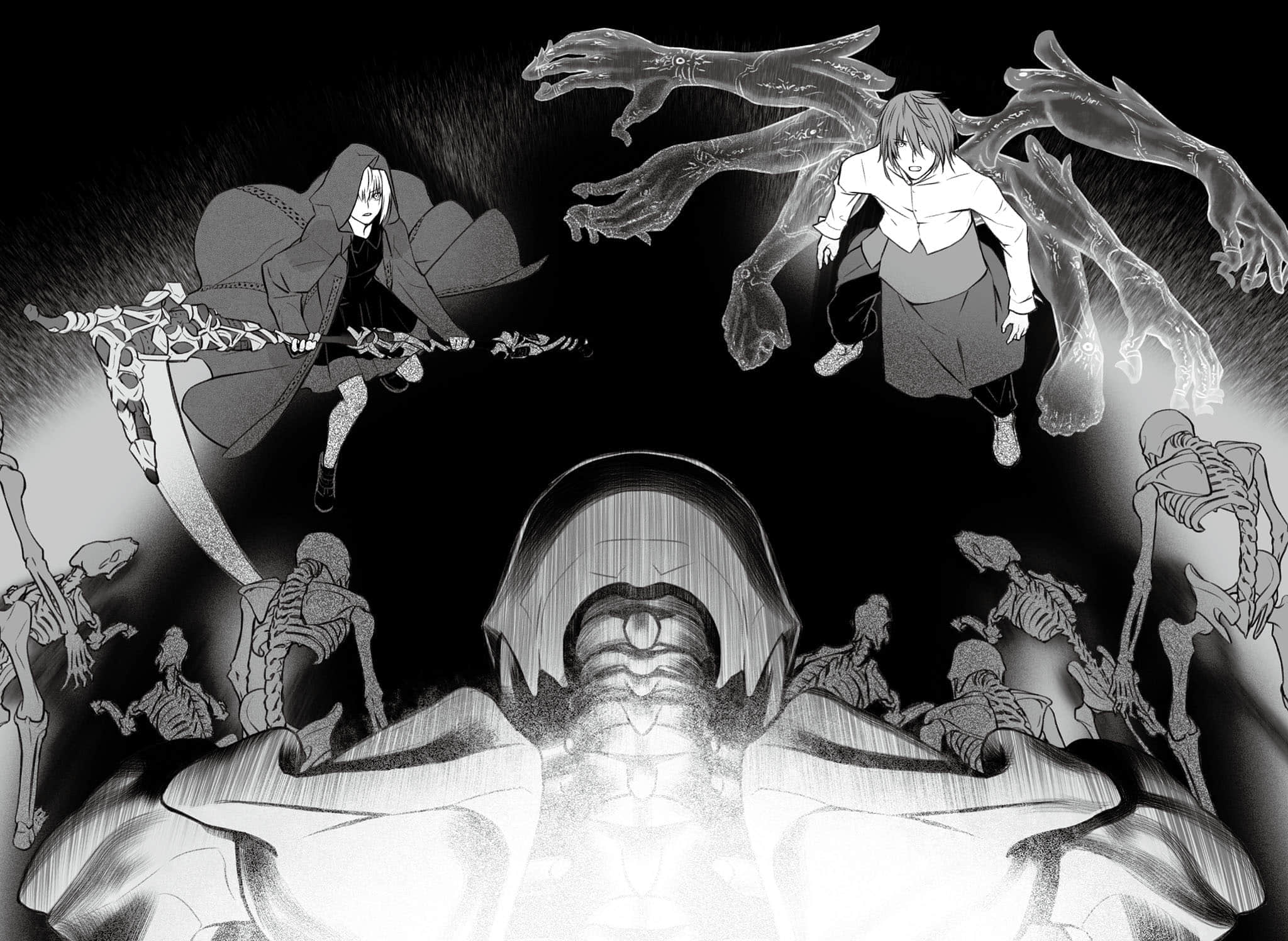 《君主·埃爾梅羅二世的冒險》1 吞食神明的男人 第二章插圖(2)