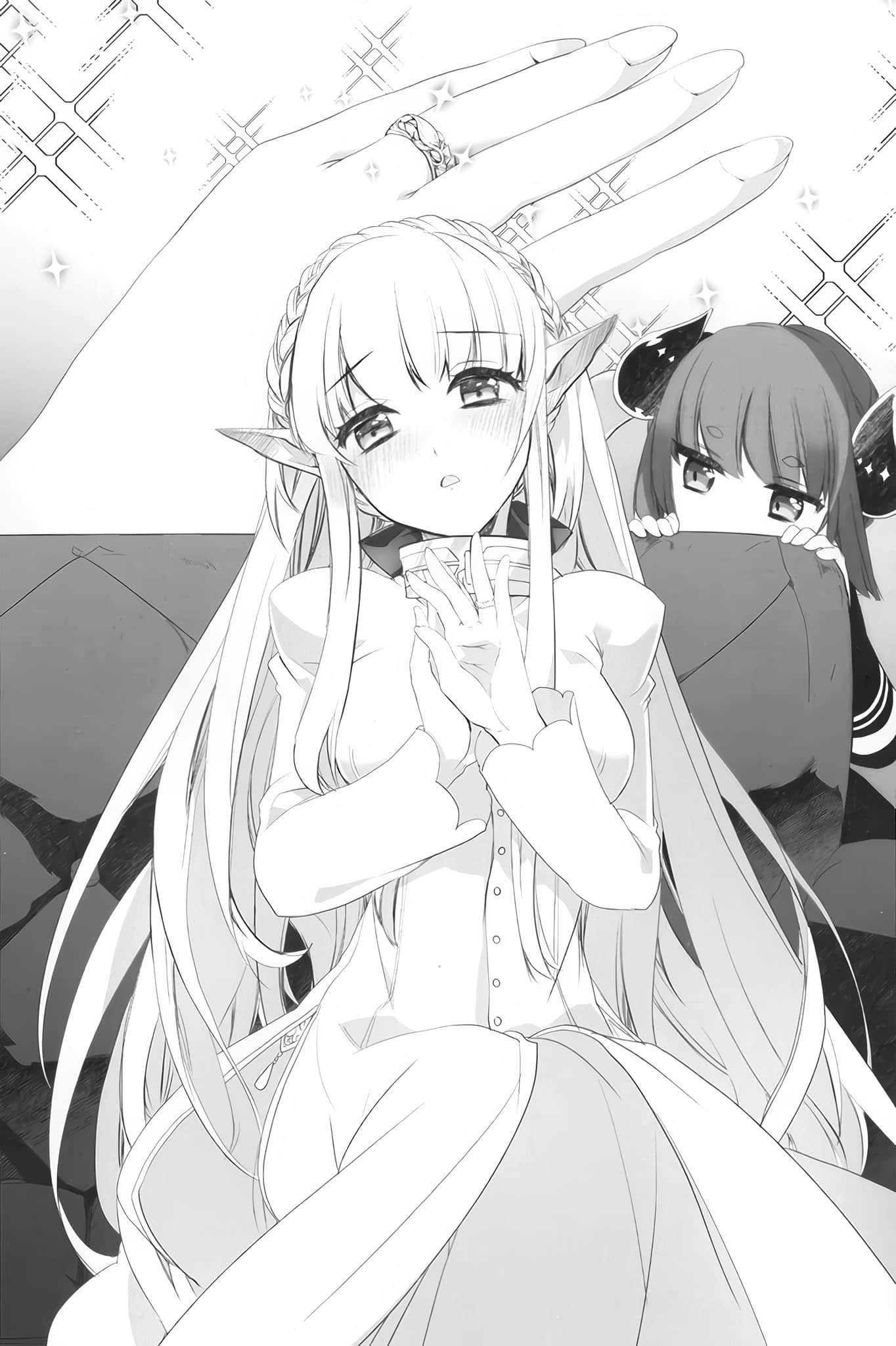 《身为魔王的我娶了奴隶精灵为妻，该如何表白我的爱？》19 第一章 英雄似乎都会晚一步到来，但迟到还是不好插图（2）