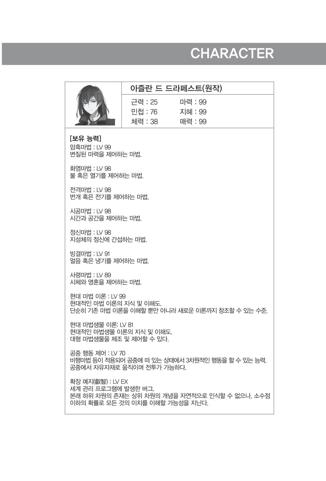 《恶魔公爵阿兹兰》9 禁忌魔境 Character插图（1）