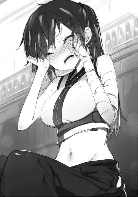旅团粉碎机的那女孩如果被我已读无视了会露出什么表情呢小说插图（11）