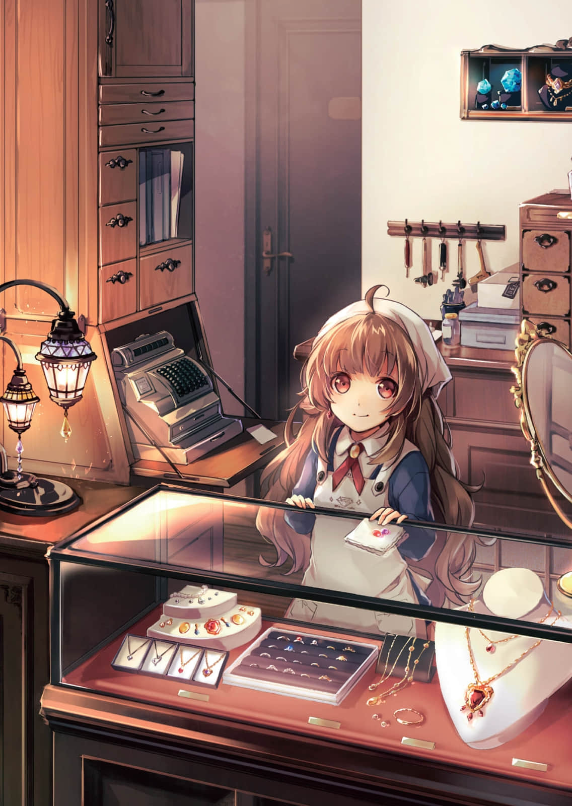 《口吐宝石的少女》1 小小宝石店的神奇日常 插图（2）