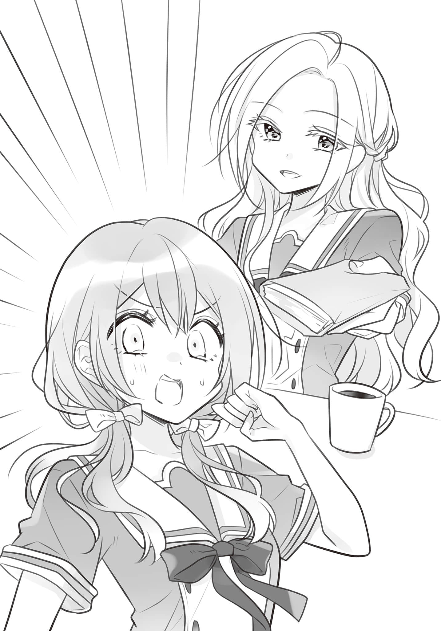 《让声称女性之间不可能的女孩，在百日内彻底沦陷的百合故事。》1 插图（9）
