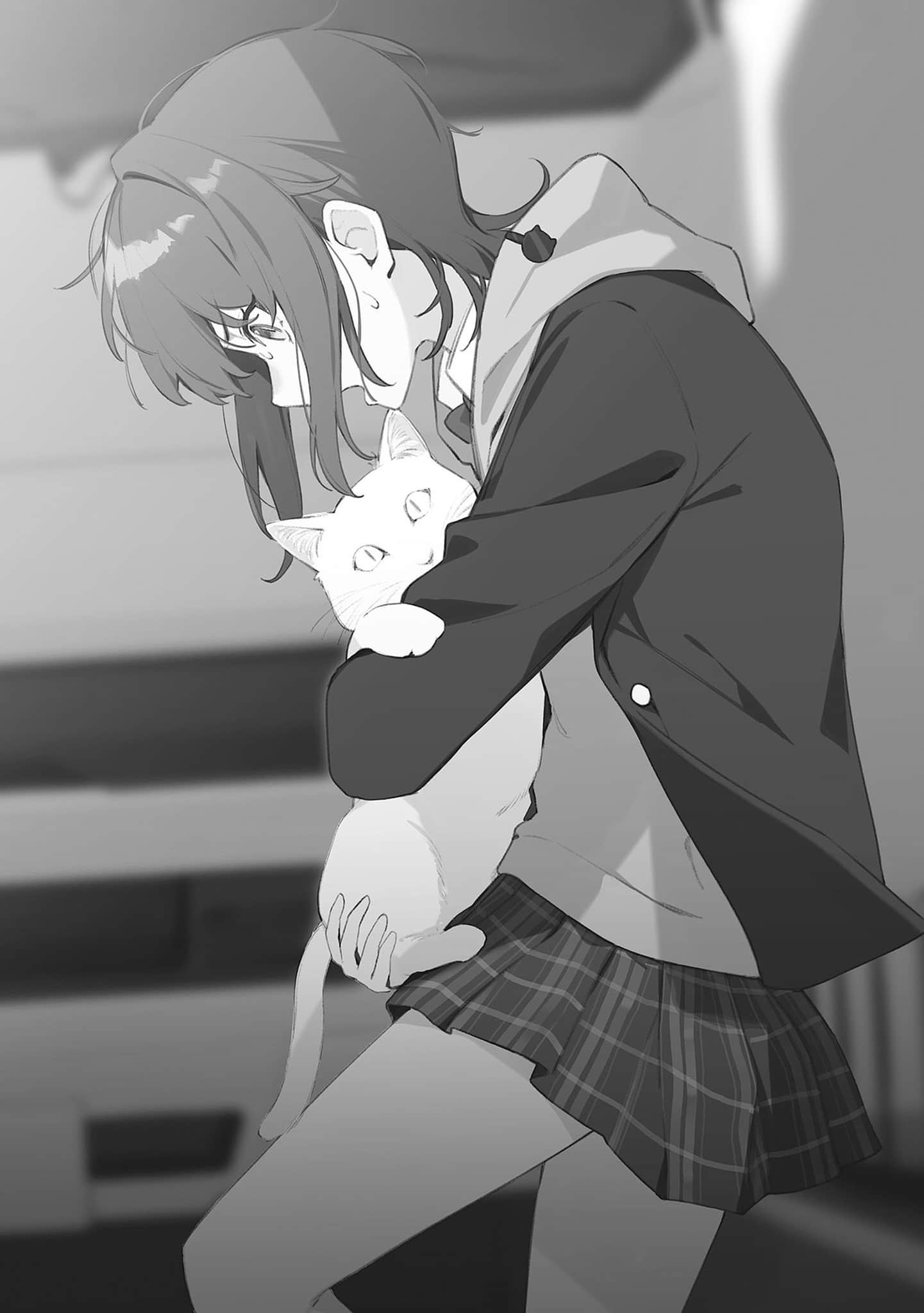 《青梅竹馬喵喵叫着，將裙下風光…》web版 作品相關插圖（8）