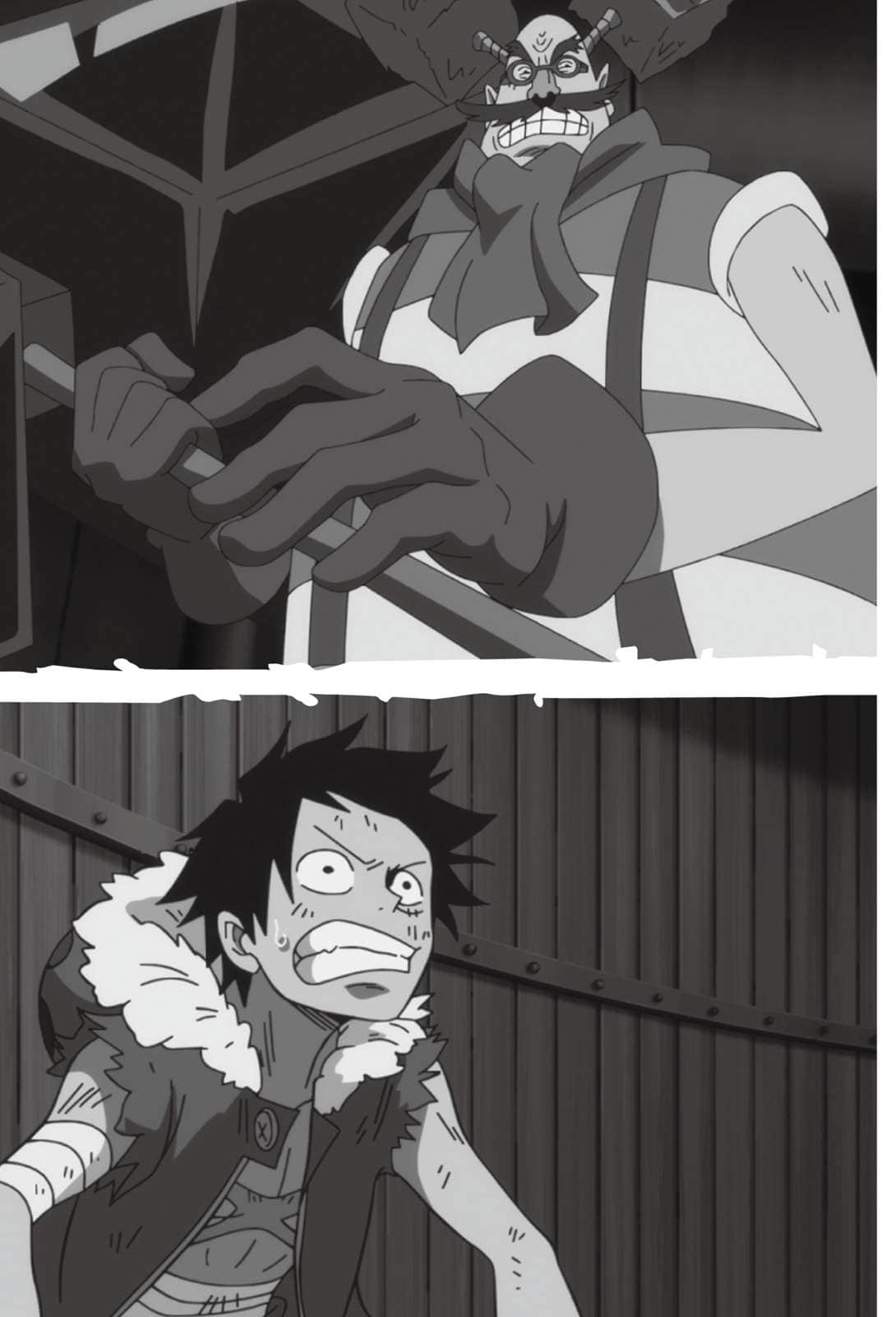 《ONE PIECE 航海王劇場版小說》「3D2Y」跨越艾斯之死！魯夫與夥伴的誓言！ 第三幕 九蛇的蛇姬插圖（4）