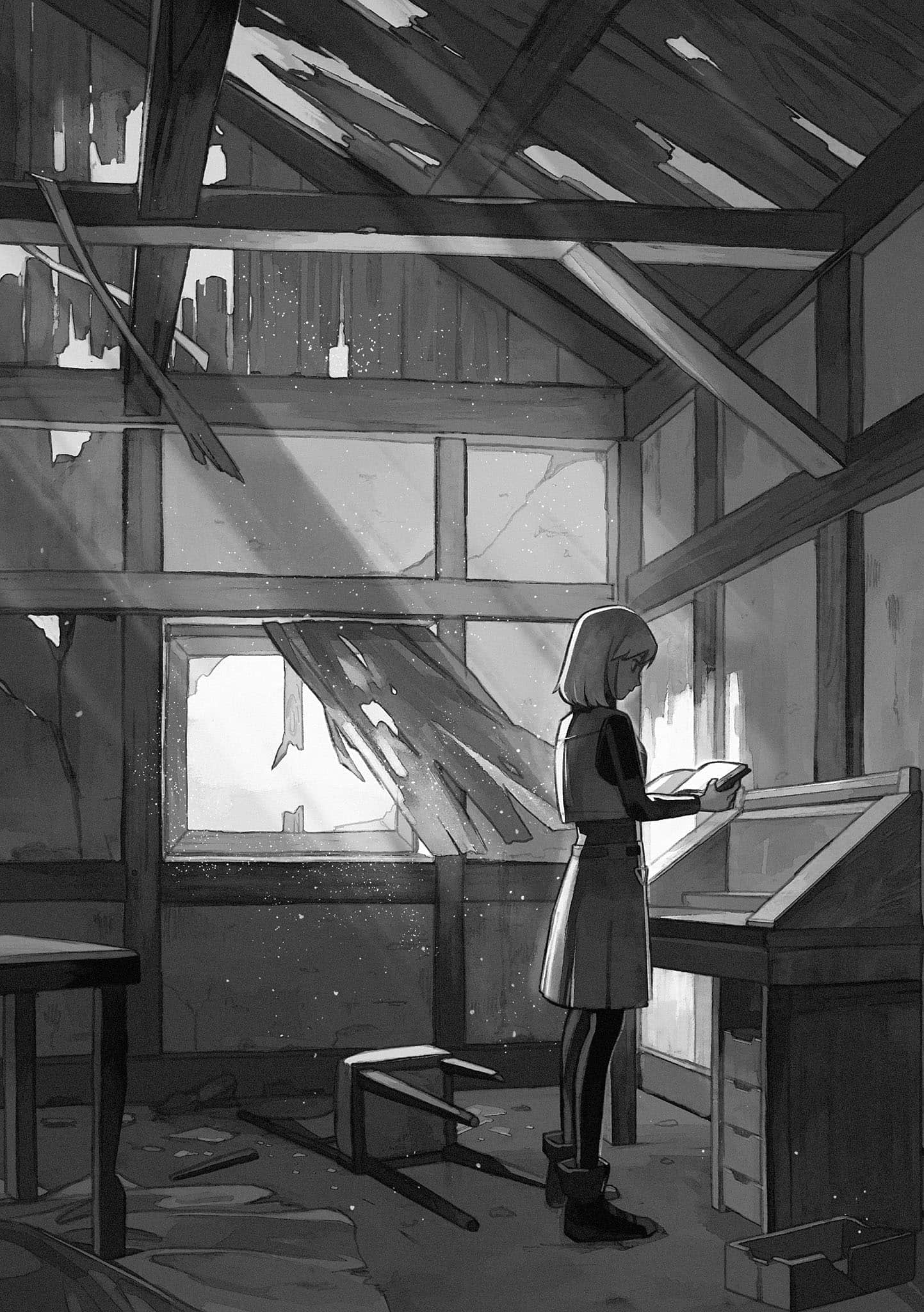 《少女星间漂流记》1 恶之星插图（1）