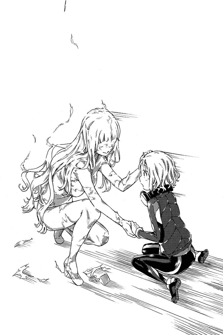 《新約 魔法禁書目錄》14 第四章 上條當麻與上裏翔流 Attack_the_Fist.插圖（1）