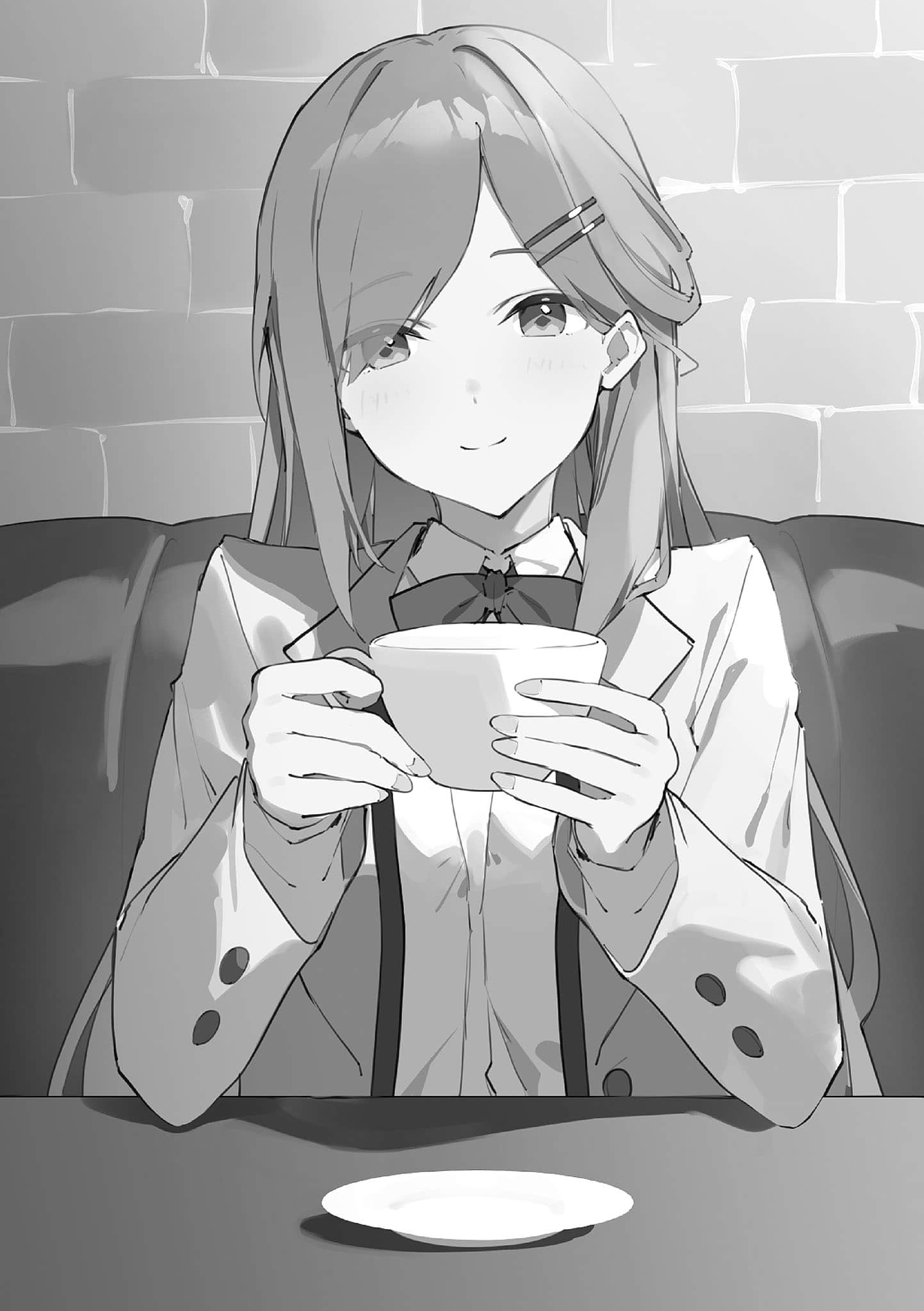 邻座的高岭之花似乎是我前世的妻子。今生好像也超喜欢我。小说插图（15）