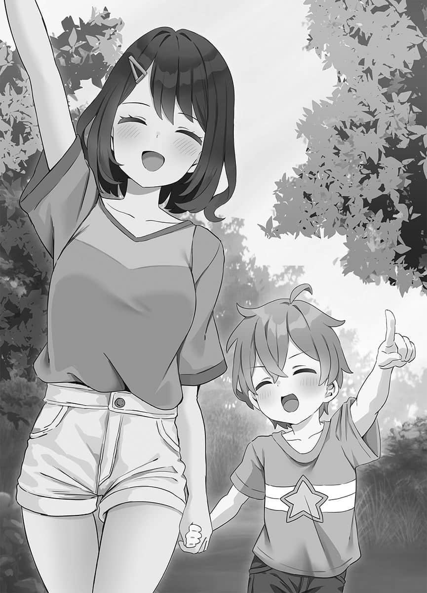 《兼职家事服务的我，意外被校园第一美少女全家人所喜爱》3 东条家的野外露营插图（1）