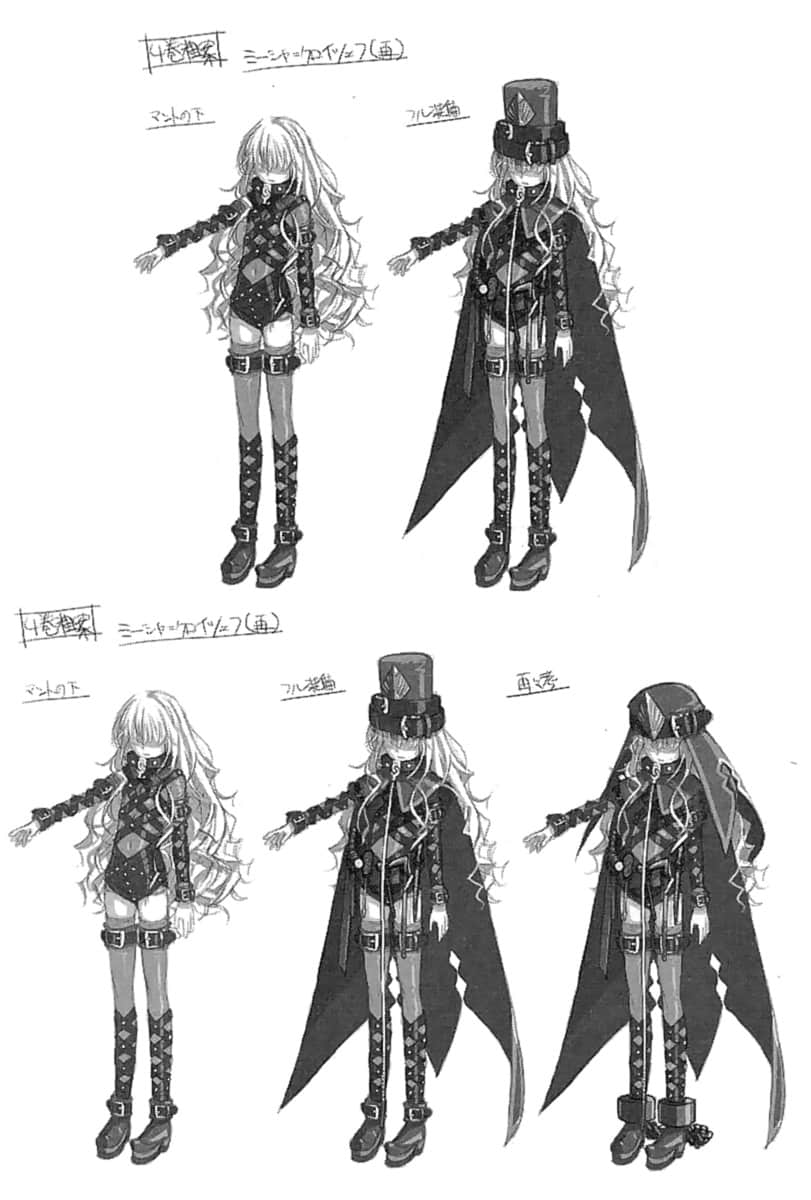 《魔法禁书目录》8 插画设定插图（15）