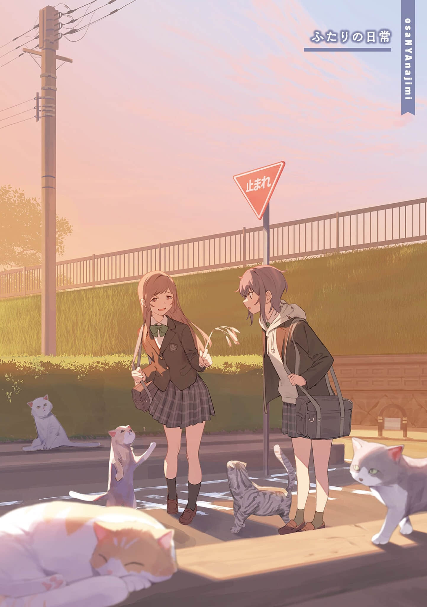 《青梅竹馬喵喵叫着，將裙下風光…》web版 作品相關插圖（6）