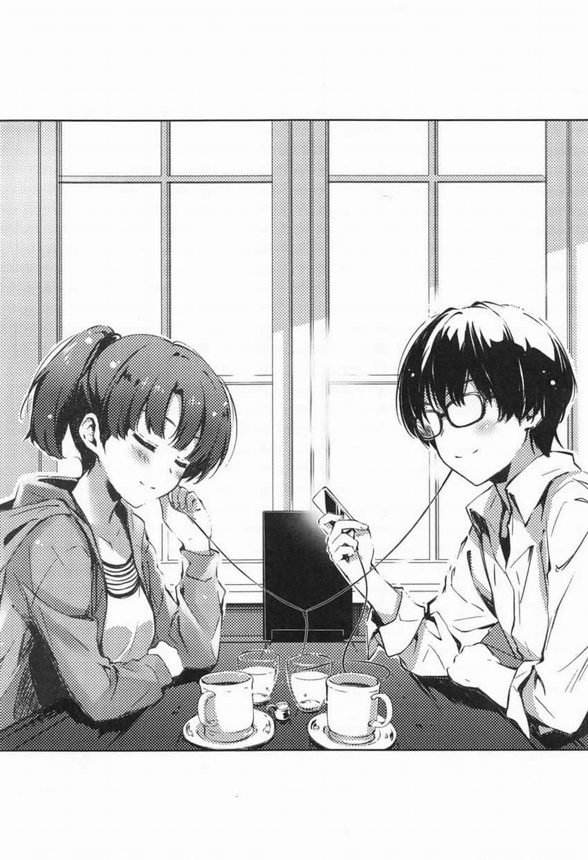 《不起眼女主角培育法》4 第六章 假如是同公司的作品，要互相借梗就很方便了呢插图（1）