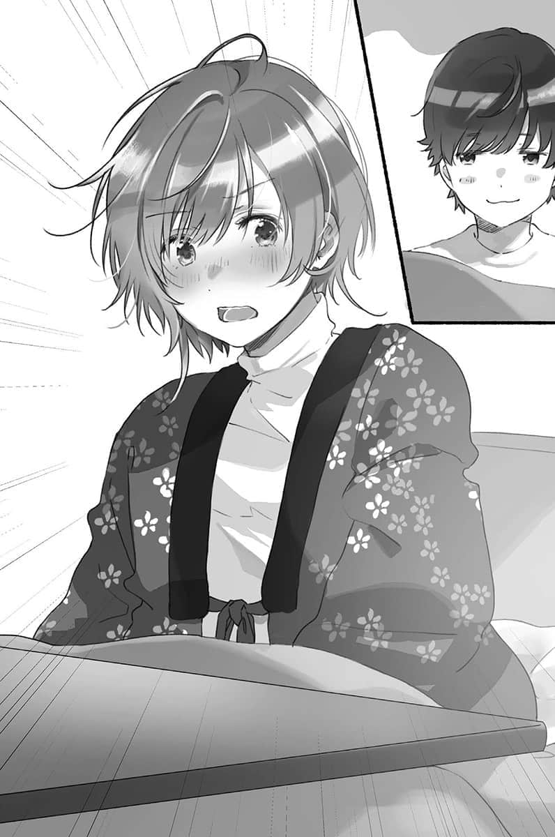 《弱角友崎同學》8.5 6 被爐裏的天使插圖（2）