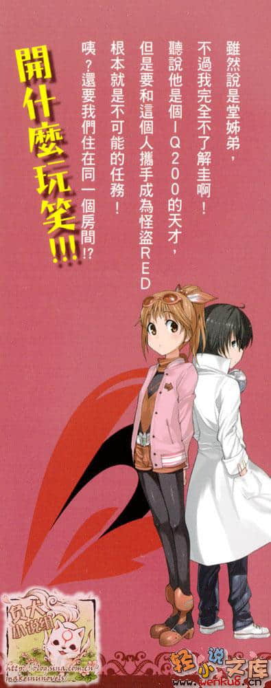 怪盗RED小说插图（15）