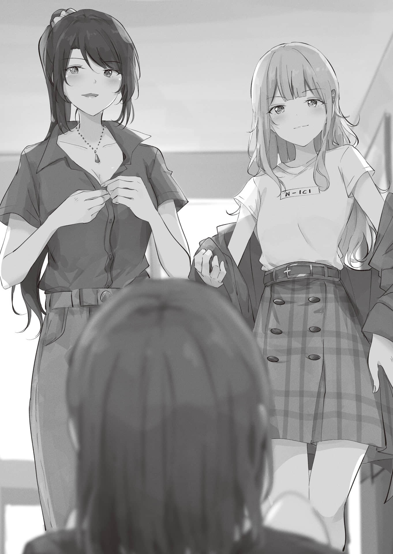 被夹在百合之间的我，顺势劈腿了小说插图（37）