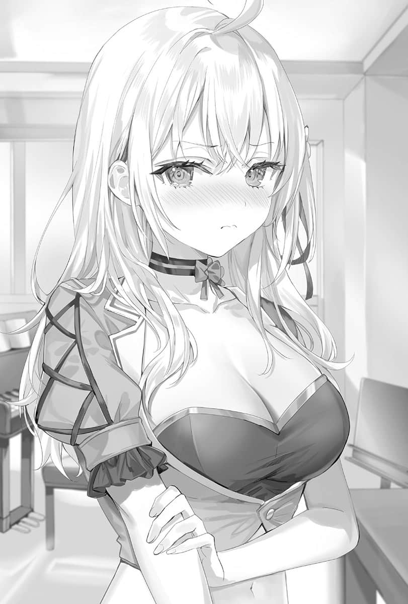 《不時輕聲地以俄語遮羞的鄰座艾莉同學》6 插圖（11）