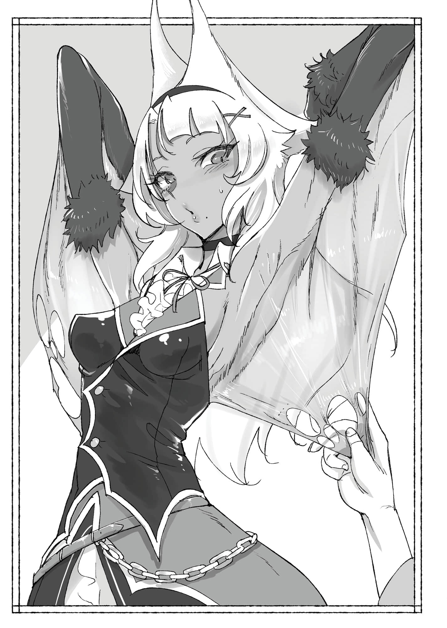 《魔物娘的医生》7 病例2 冲动的吸血鬼插图（1）