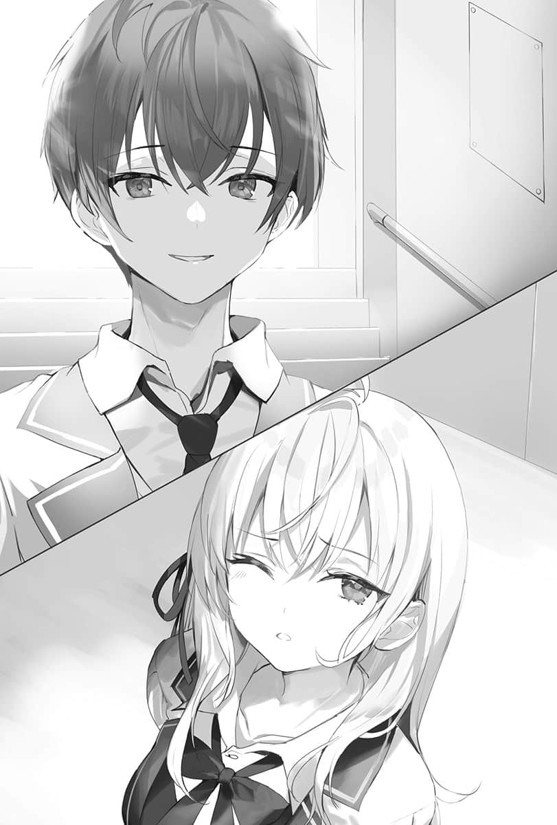 《不时轻声地以俄语遮羞的邻座艾莉同学》2 第7话 因为是约定插图（2）