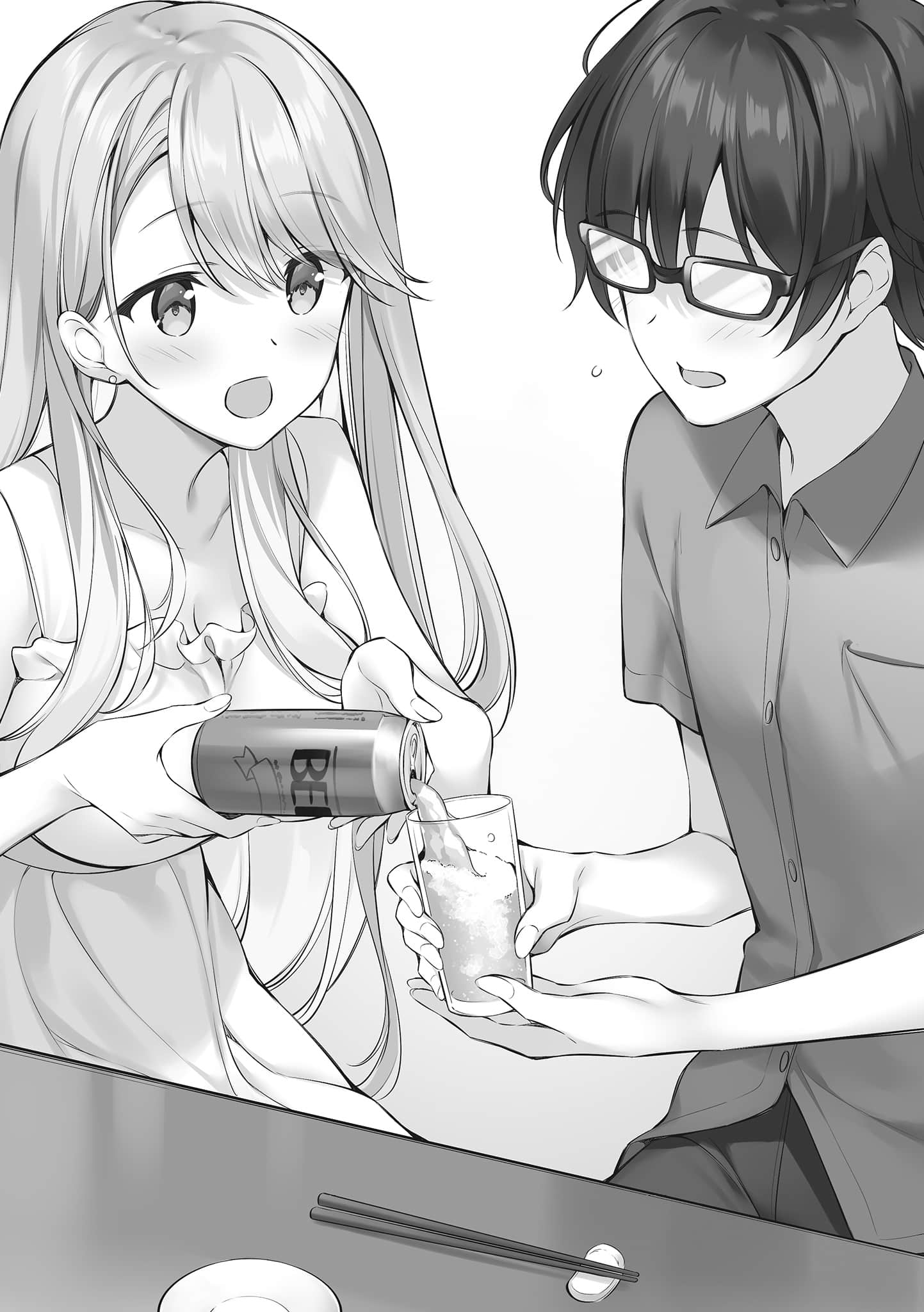 《笨拙但可爱的间宫小姐 ～关于公司的美女公关总赖在我旁边座位这件事～》2 插图（11）