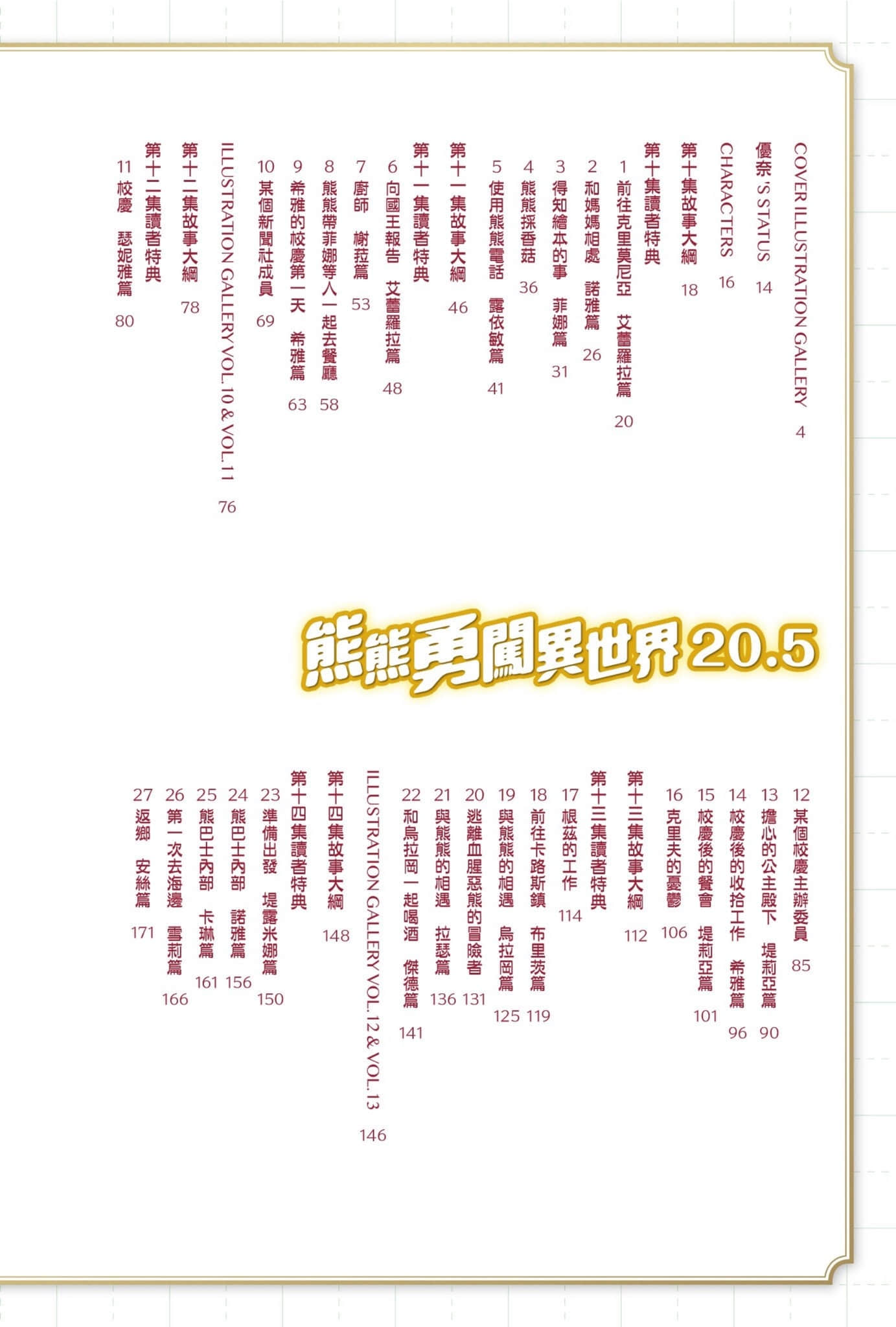 《熊熊勇闖異世界》20.5 插圖（3）