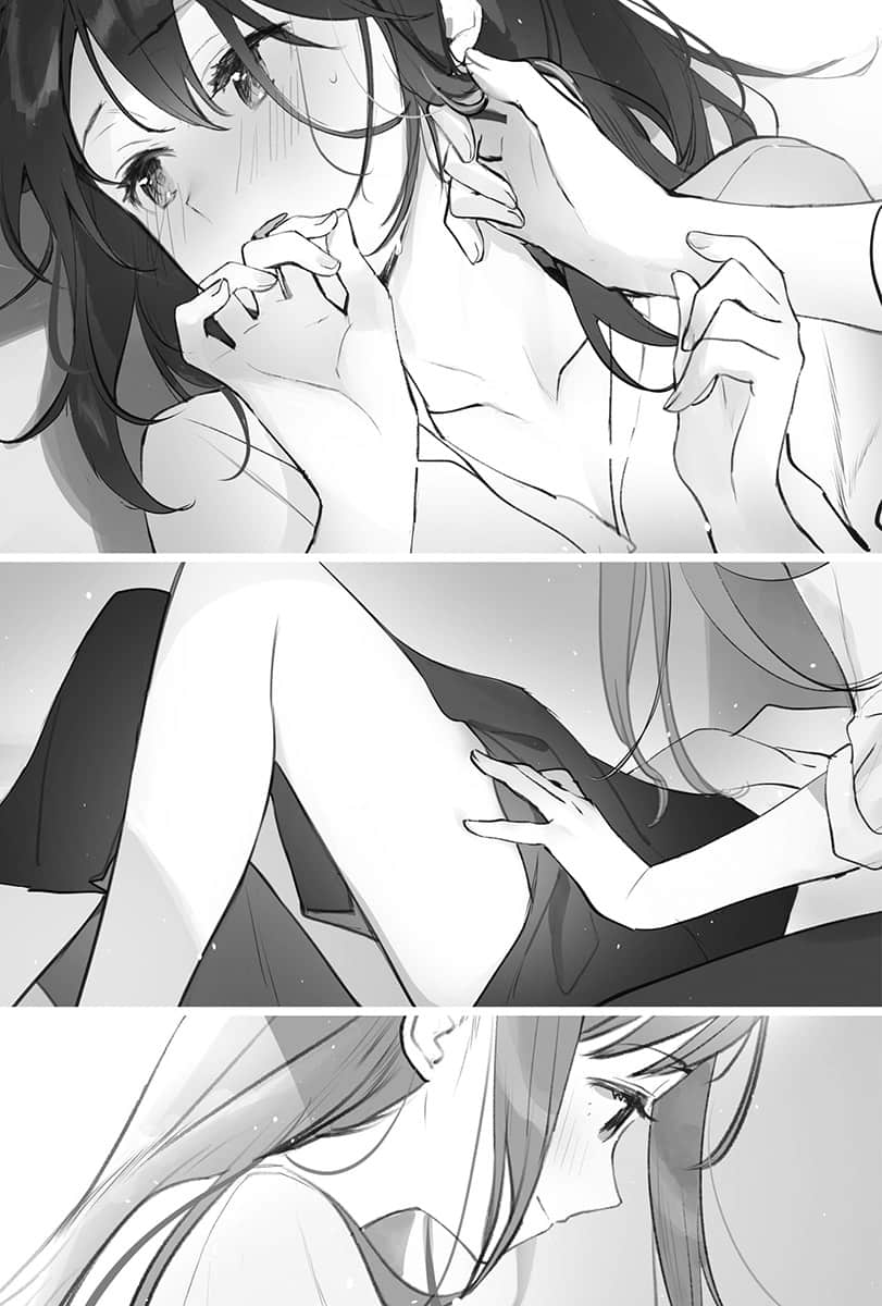《安達與島村》11 『黑S夜幕裏的白S星辰』插圖（2）