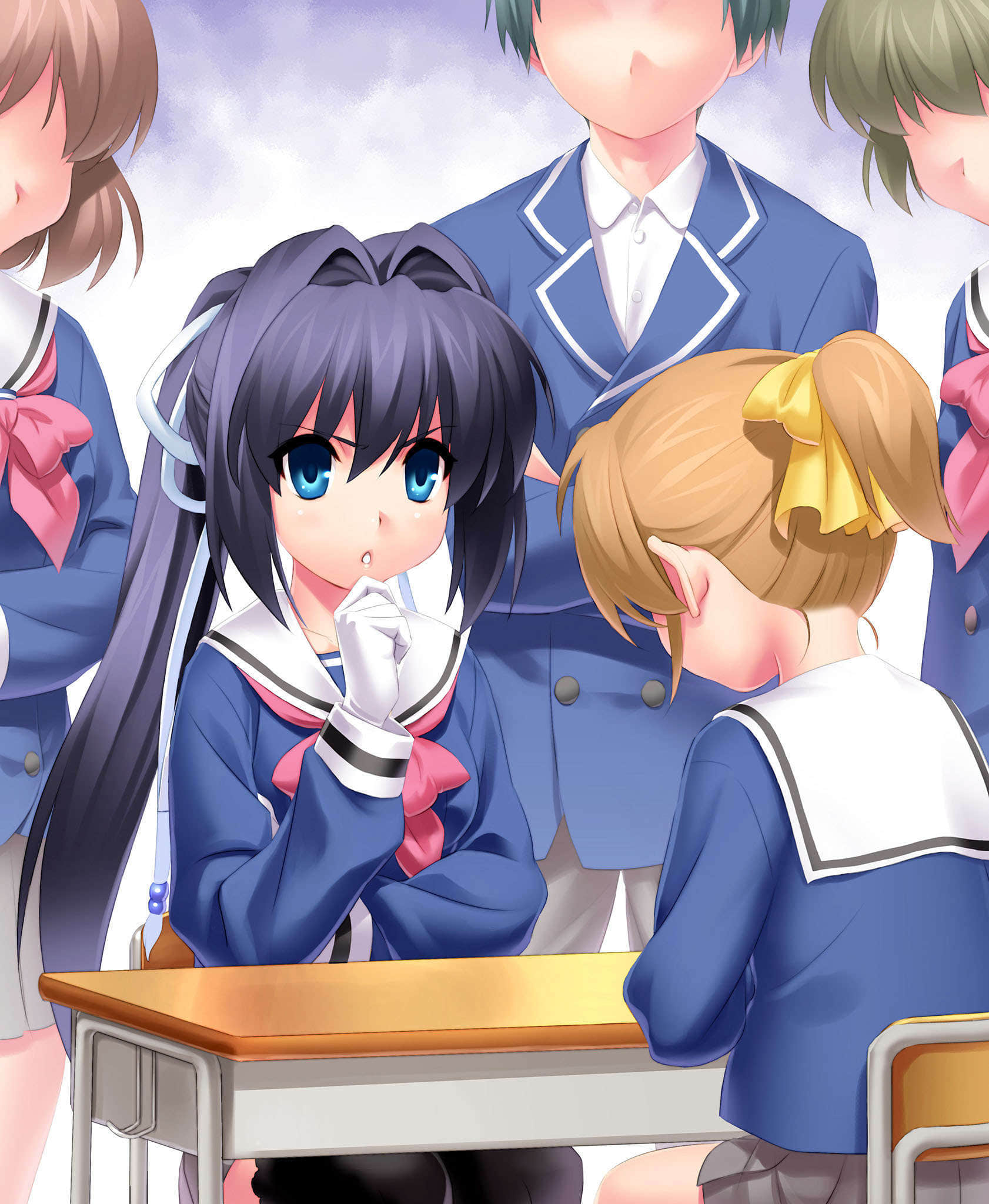 Official Another Story Rewrite ～在树叶飘摇轻语的小径～小说插图（57）